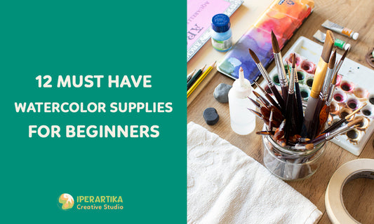12 Must Have Watercolor Supplies for Beginners, iperartika