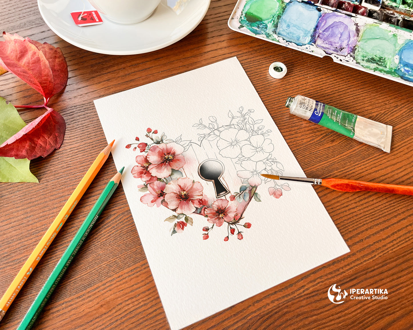 San valentine’s greeting card download, card printable, love card template, san valentine’s card printable, watercolor templates, iperartika templates, free card printable, love letters