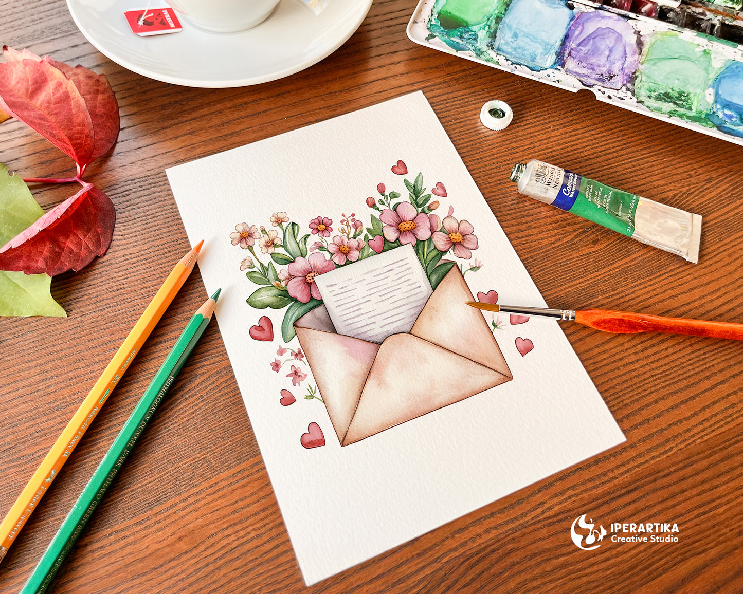 San valentine’s greeting card download, card printable, love card template, san valentine’s card printable, watercolor templates, iperartika templates, free card printable, love letters