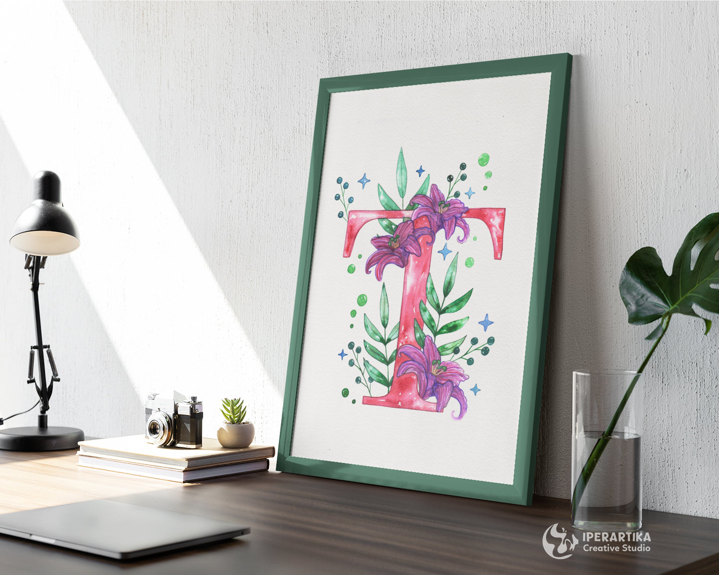 Botanical Alphabet watercolor templates, printable, coloring pages, templates por painting, posters printables pdf, instant download, bear, stag, owl, wolf, squirrel templates for watercolor, Instant download, diy, easy and pretty designs. Perfect for STRESS and ANXIETY RELIEF, ART THERAPY, relaxing and simple designs. IPERARTIKA