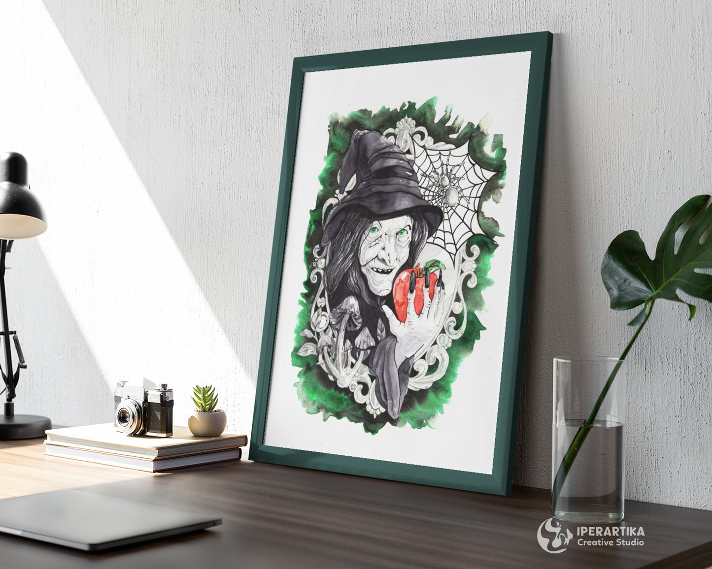 Halloween coloring pages for adults. Witch, werewolf, scarecrow, la catrina, black cat, plague doctor, vampire, grip reaper coloring pages. Halloween art line to color. IPERARTIKA templates for painting