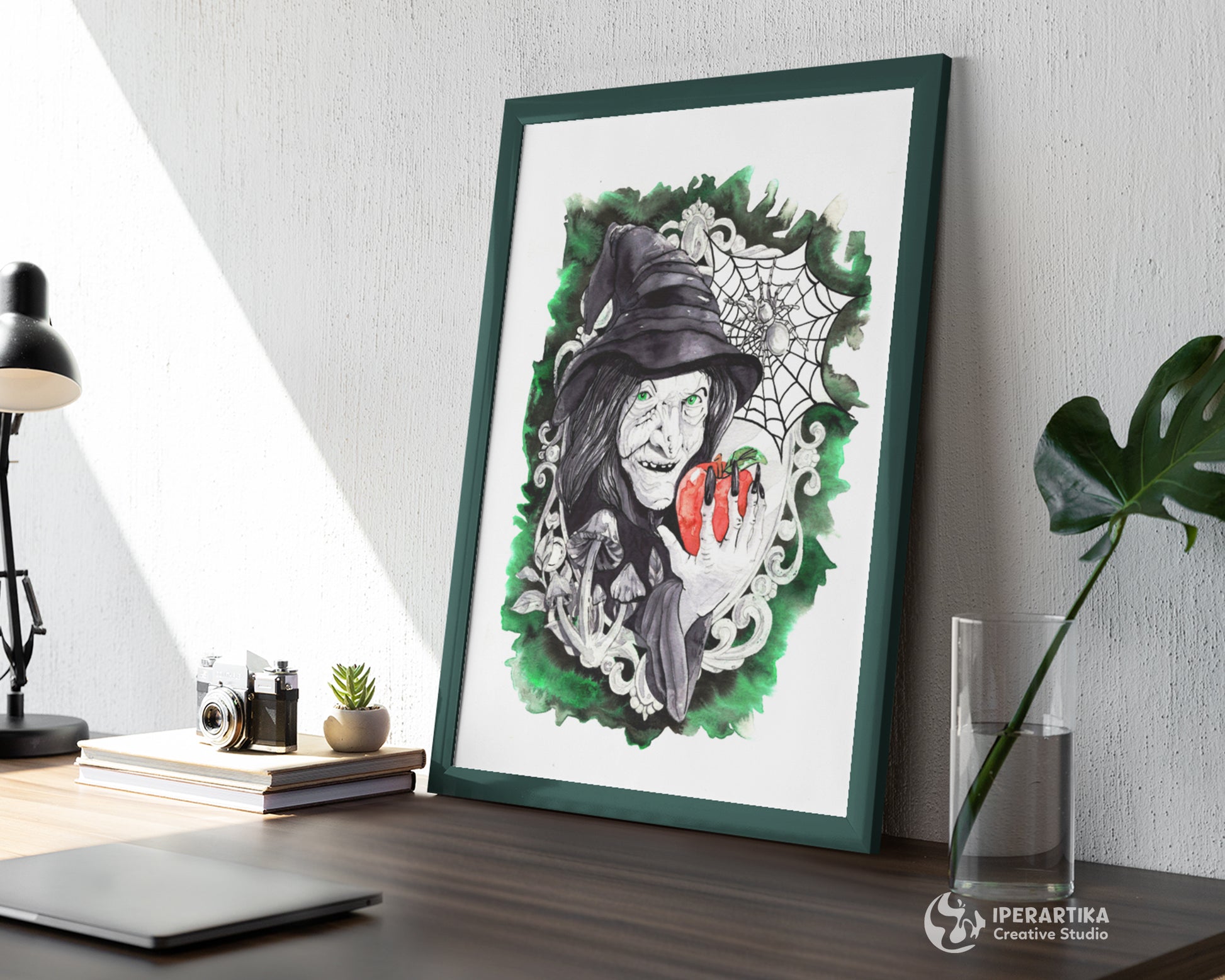 Halloween coloring pages for adults. Witch, werewolf, scarecrow, la catrina, black cat, plague doctor, vampire, grip reaper coloring pages. Halloween art line to color. IPERARTIKA templates for painting