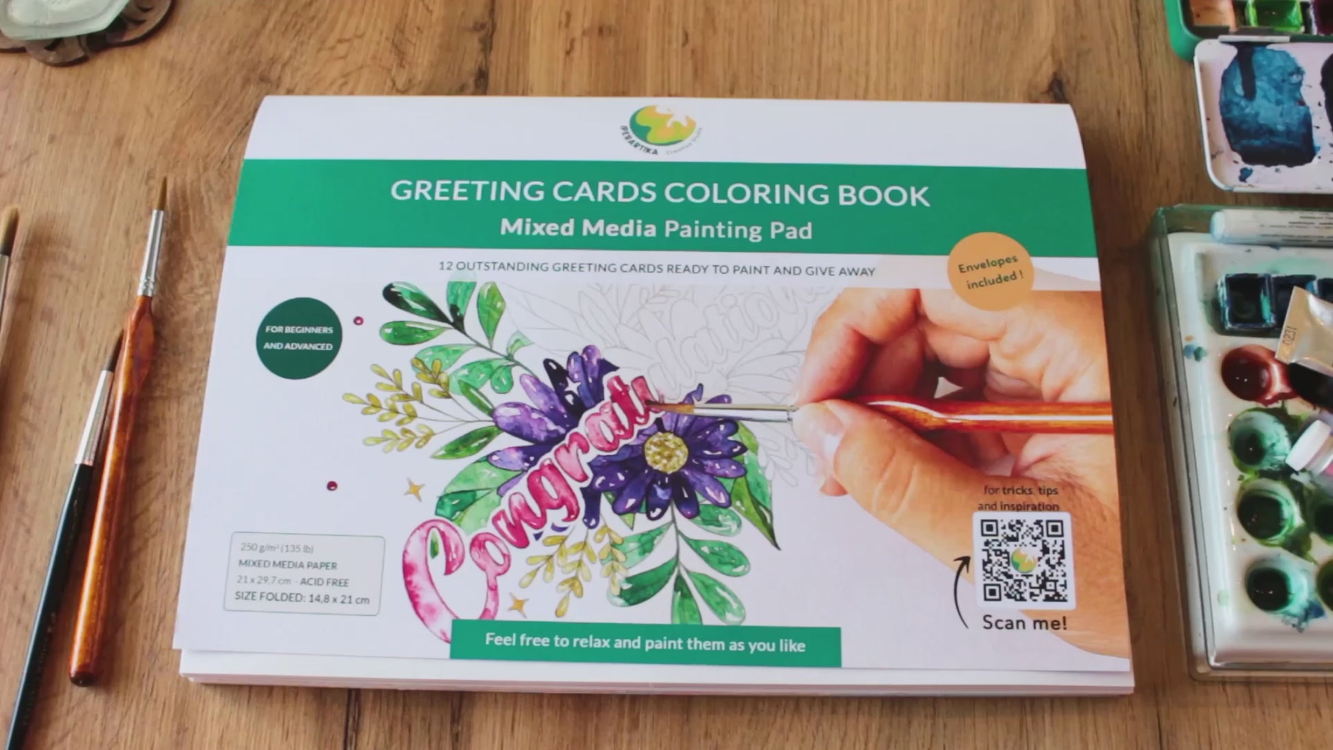 Greeting cards coloring book printed on mixed media paper. Coloring book suitable for wet and dry media. greeting cards set. coloring greeting cards set for adults. botanic greeting cards. watercolor coloring book. watercolor greeting cards set. greeting cards templates coloring book. diy greeting cards. iperartika